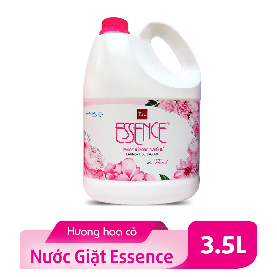[HCM] NƯỚC GIẶT XẢ ESSENCE 3000ML [MÀU HỒNG ] THÁI LAN