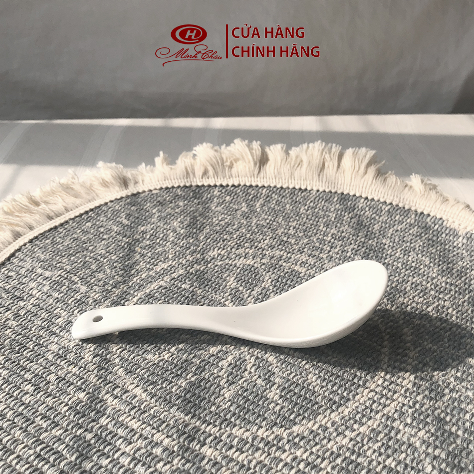 Bộ Bát Đĩa Trắng Trơn 25 Món - Sứ Minh Châu
