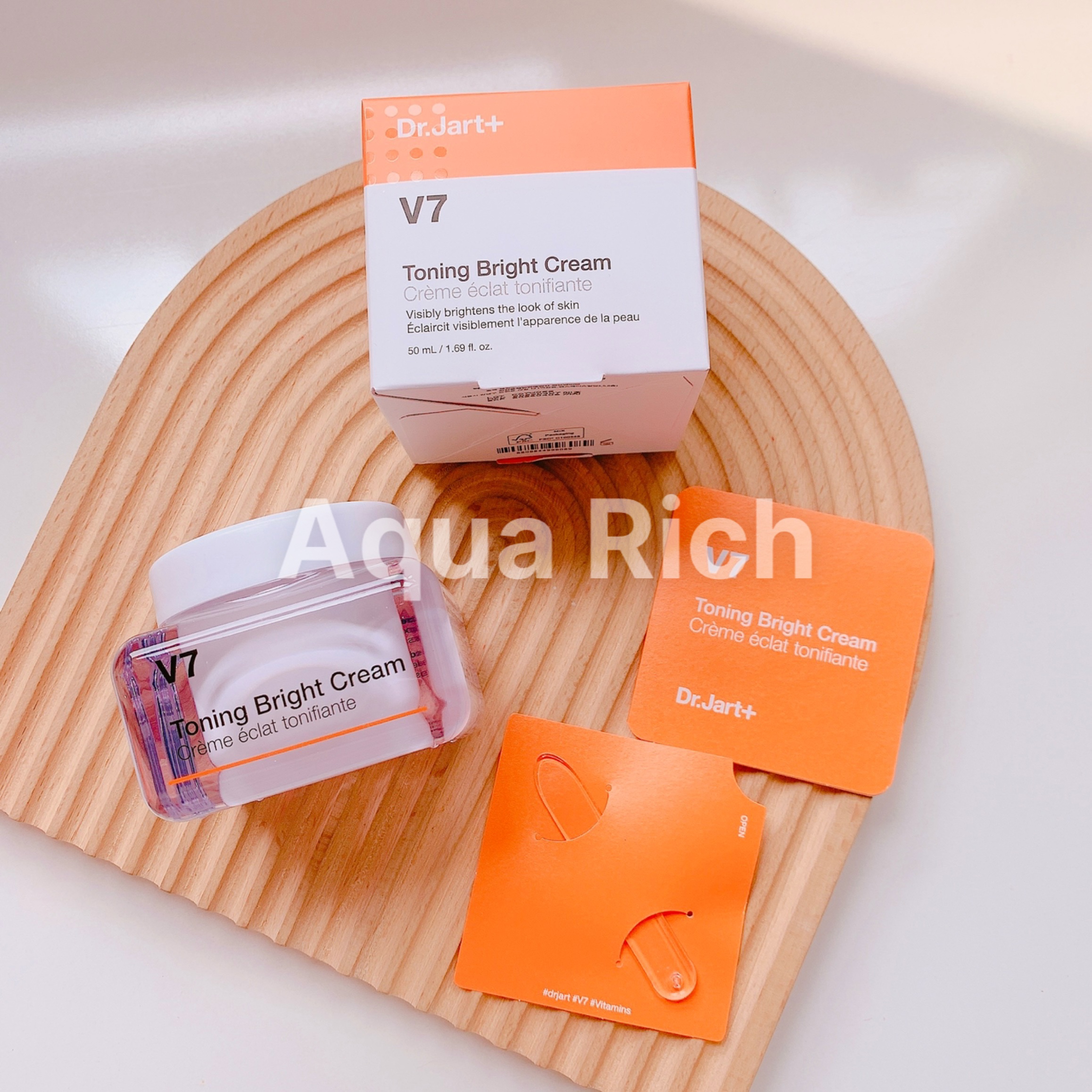 [Mẫu Mới] Kem Mặt V7 Toning Light Dr Jart Toning Bright MiniSize 15ml FullSize 50ml Tái Tạo Da, Thâm Mụn, Nám Da