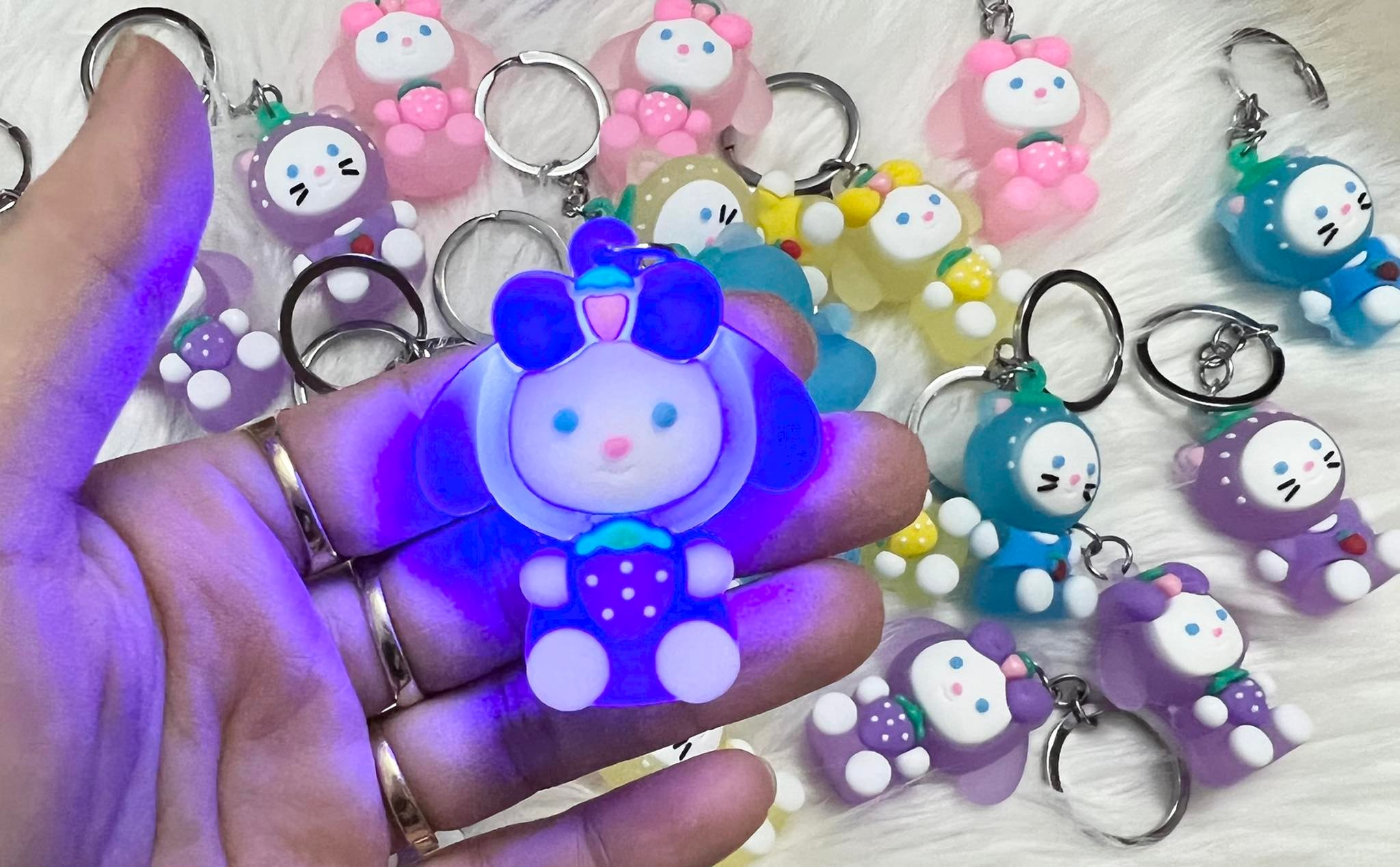 Móc khoá đèn nhấp nháy