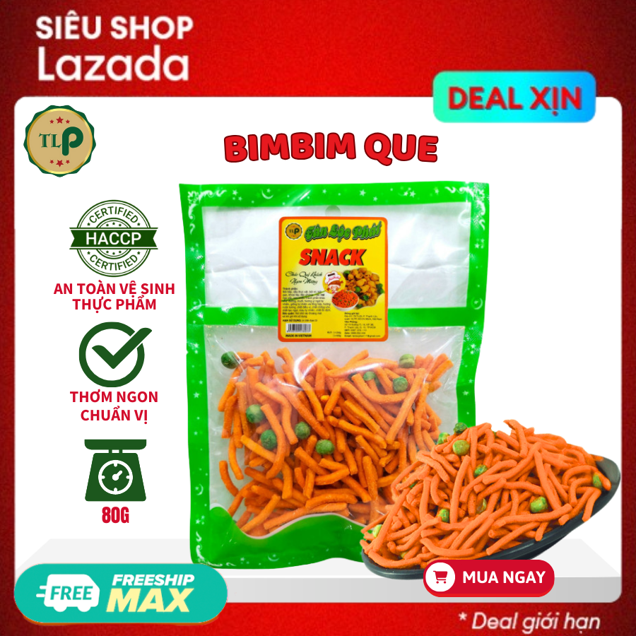 BIMBIM QUE ĐẬU HÀ LAN TÂN LỘC PHÁT BỊCH 80G