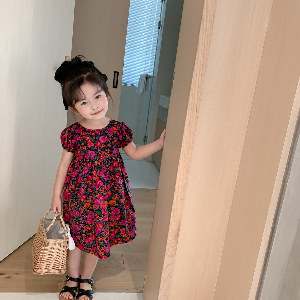 Váy bé gái QATE874 - Đầm bé gái siêu mát