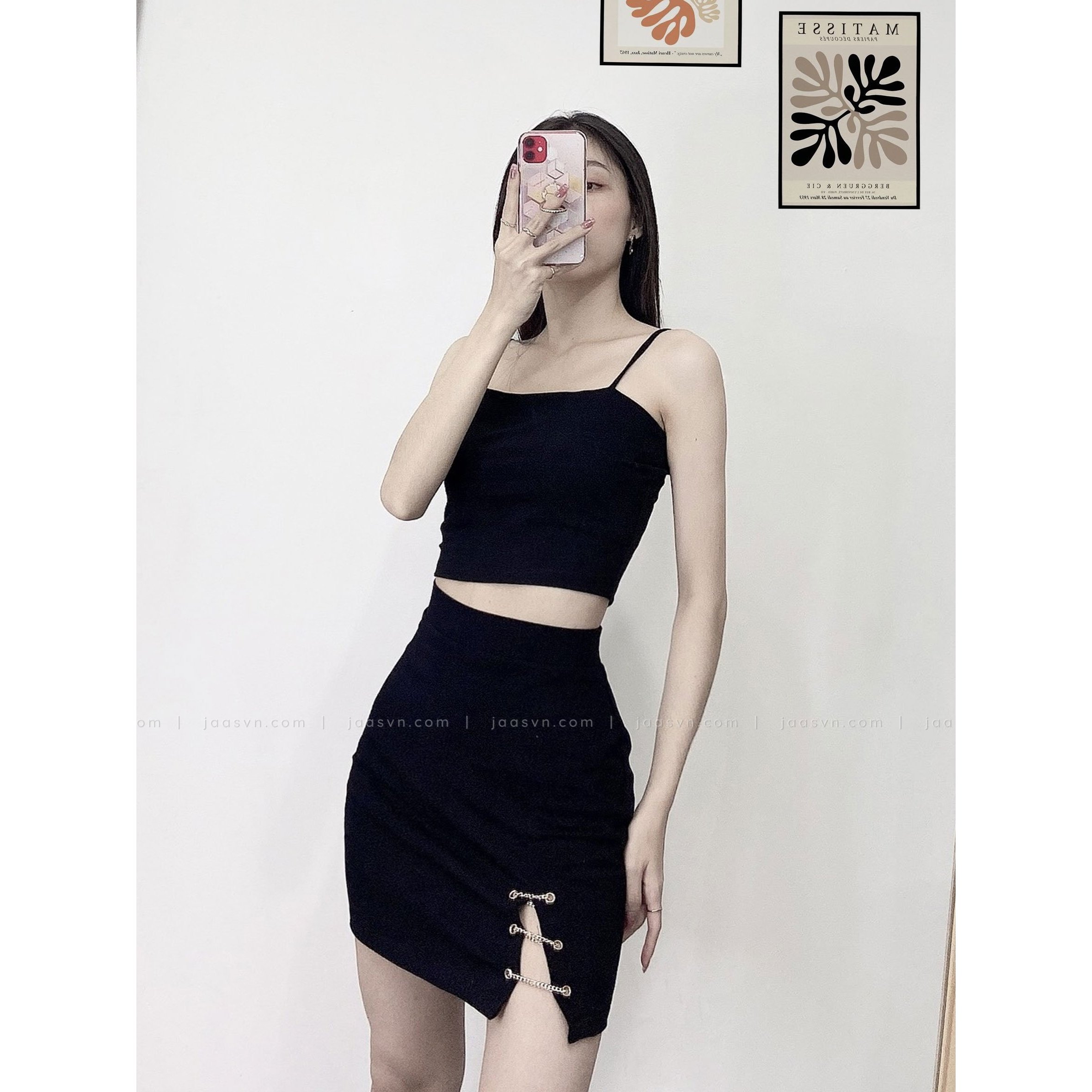 [HCM]Áo hai dây sợi bún thun cotton cao cấp