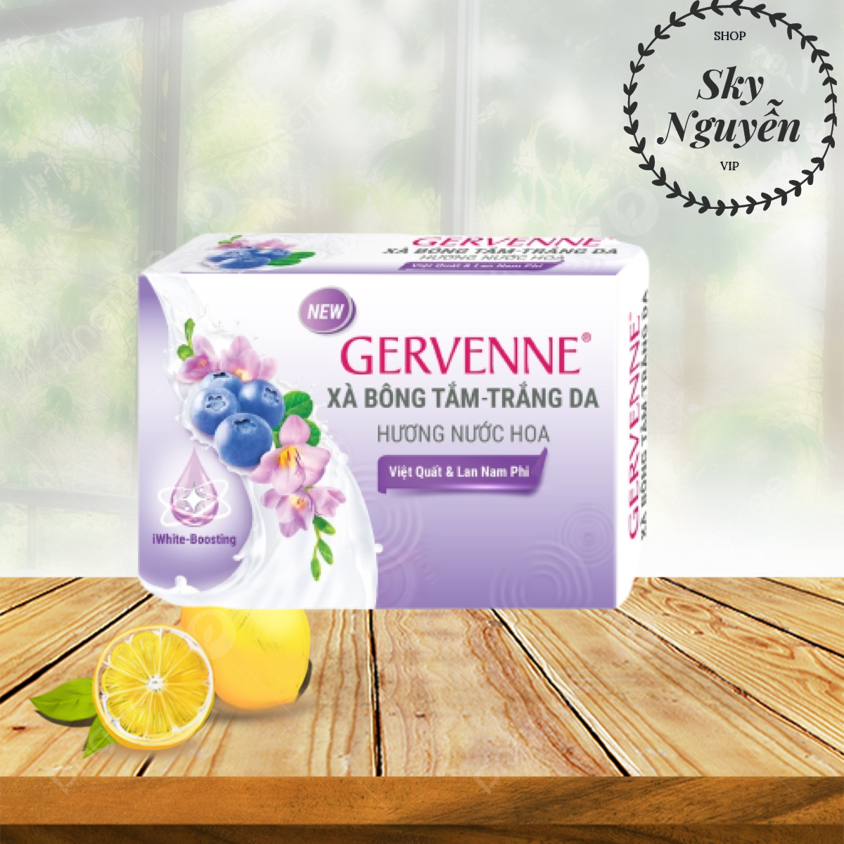 Xà Bông Cục Gervenne 90g