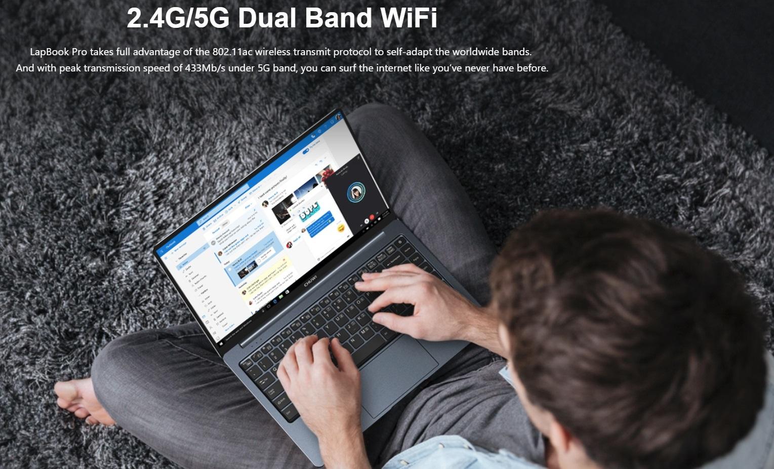 Chuwi Lapbook Pro - chip N4100/8G Ram/256G SSD