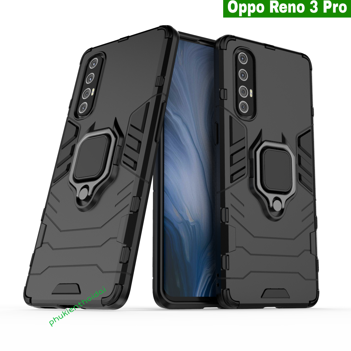Ốp lưng Oppo Reno 3 Pro Iron Man Iring cao cấp siêu bền
