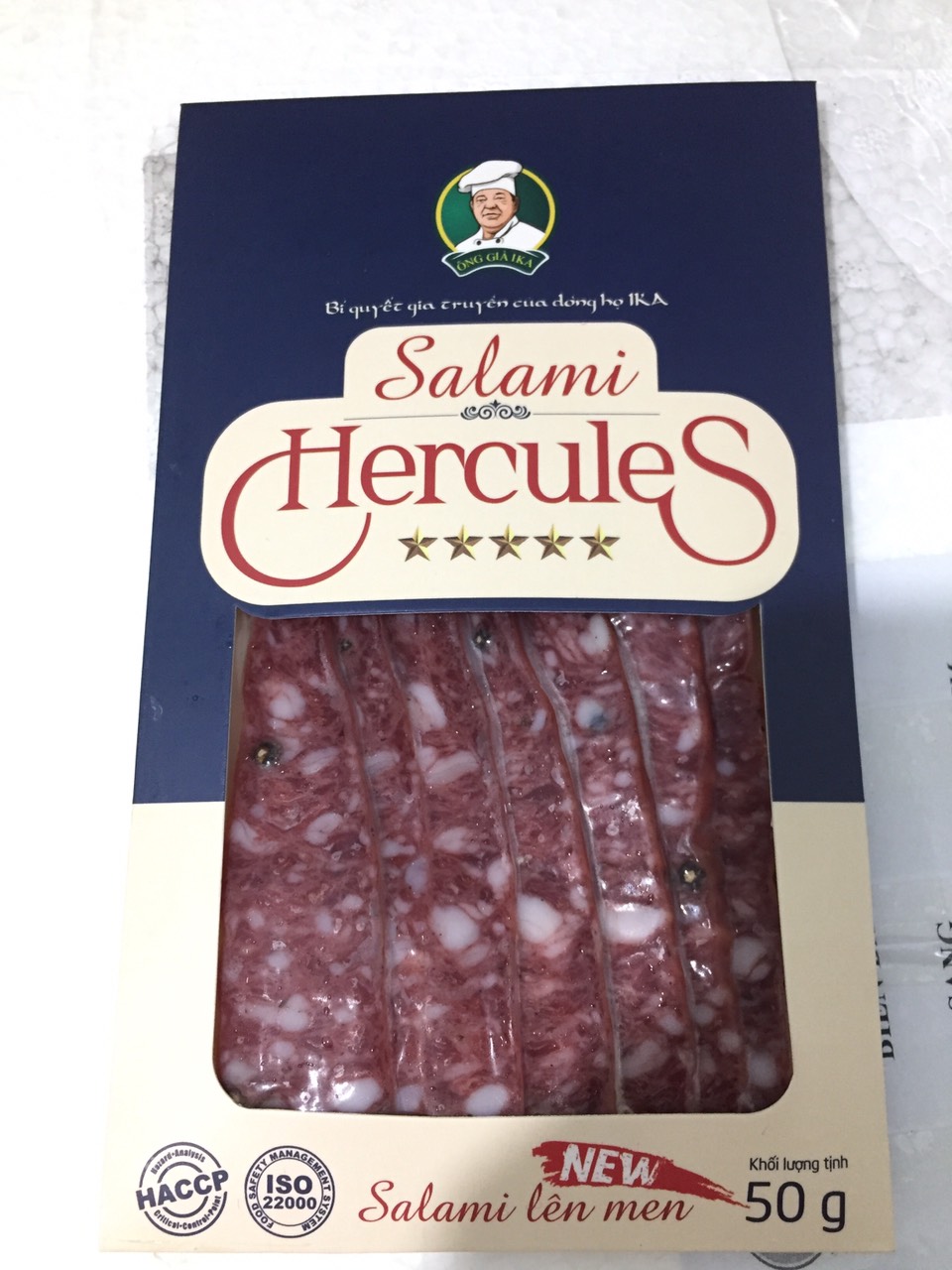 [ Chỉ giao Hà Nội ] Salami lên men Hercules 50g