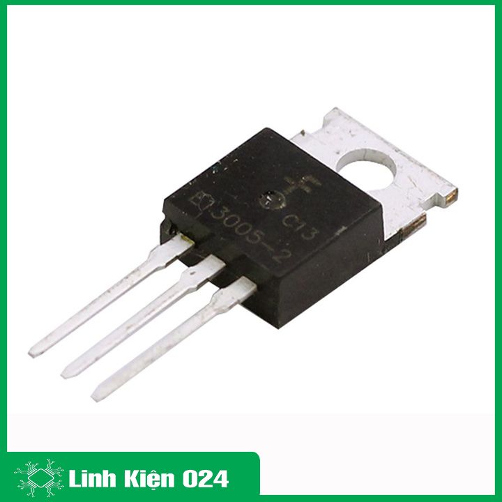 Transistor j13005 to220 trans npn 4a 400v phân cực ngược