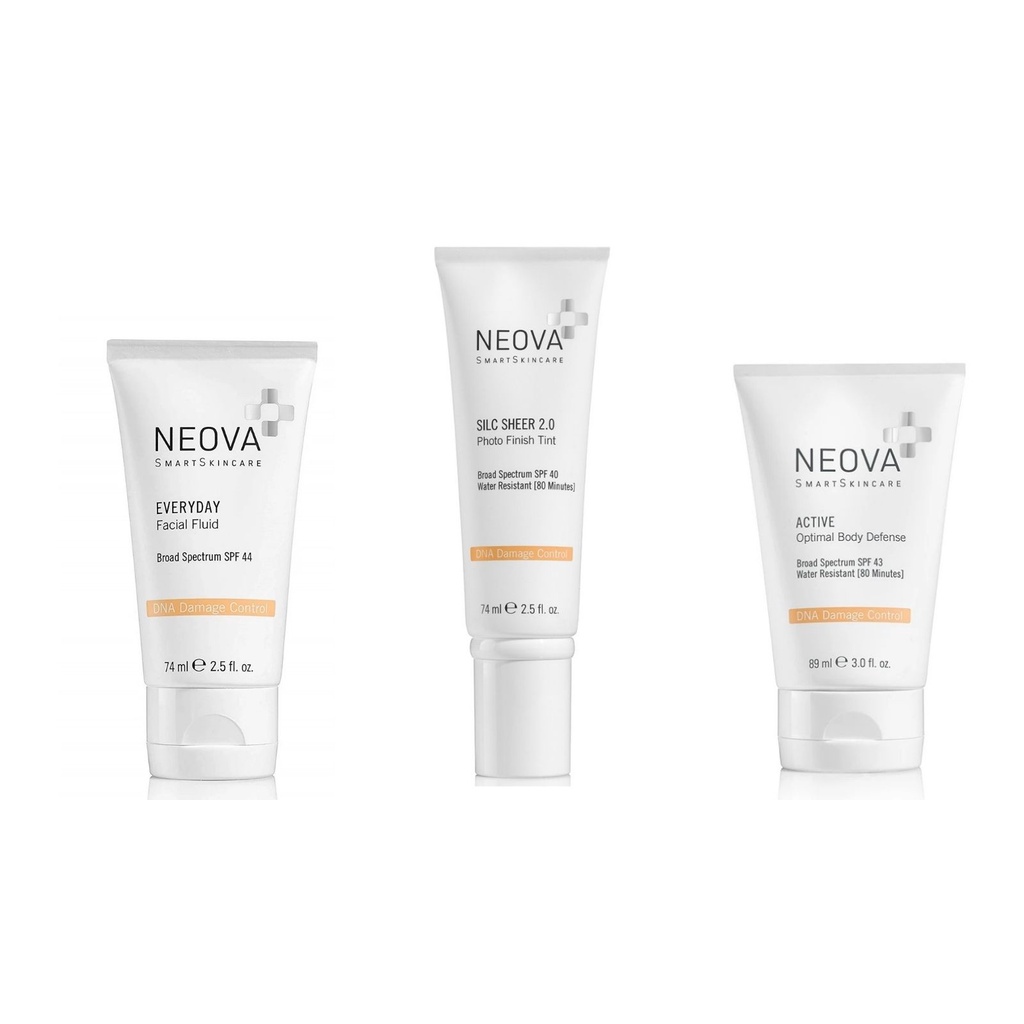 Kem chống nắng neova spf40, spf44, spf43