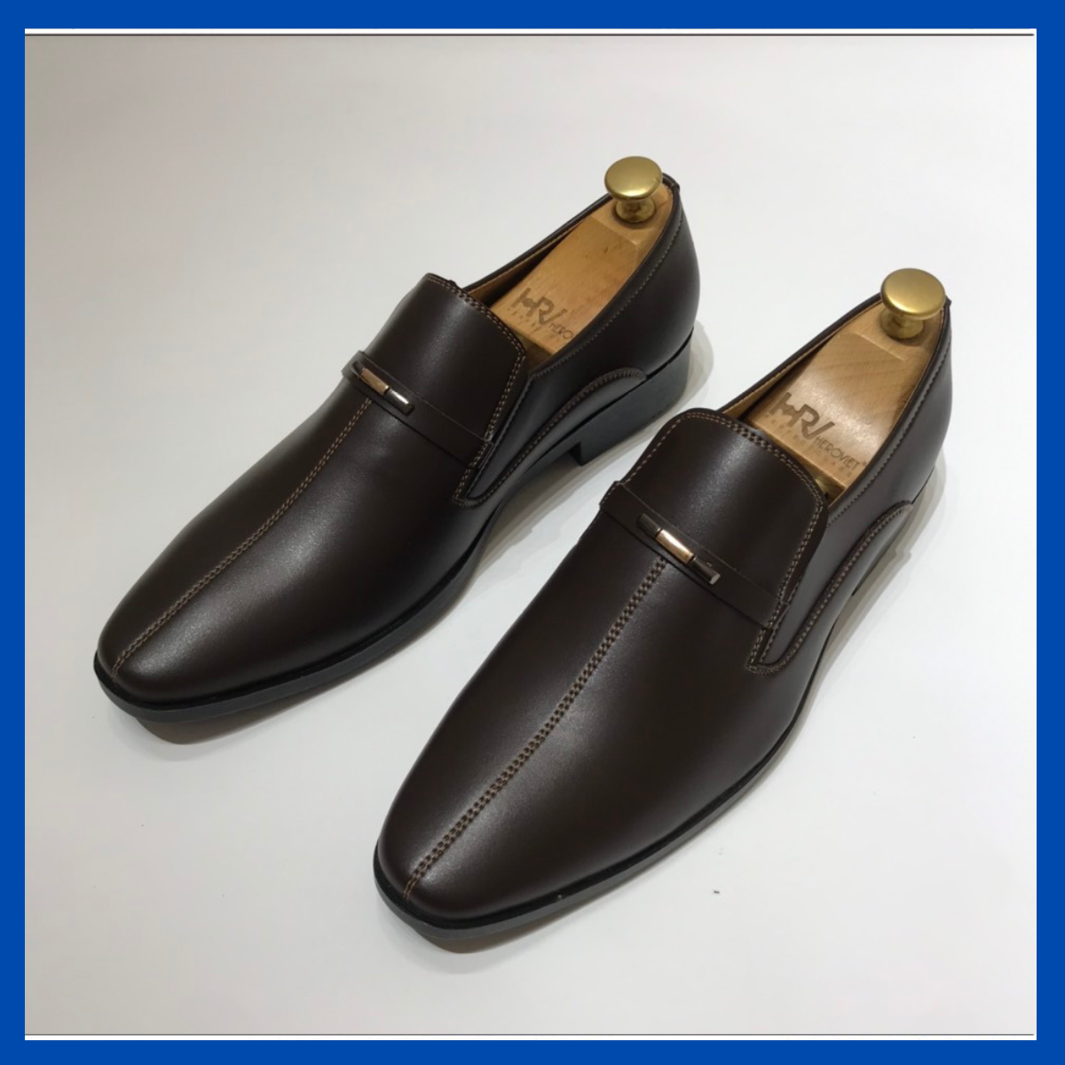 giầy lười da nam, giầy da nam công sở cao cấp đủ size (38-43)