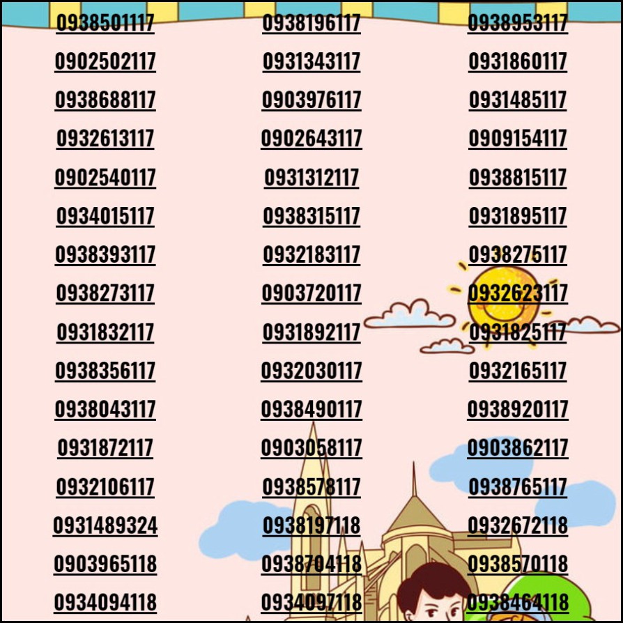 [HCM]Sim số đẹp mobi