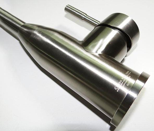 Vòi rửa chén nóng lạnh ROKEE - DL111 (Trắng bạc)