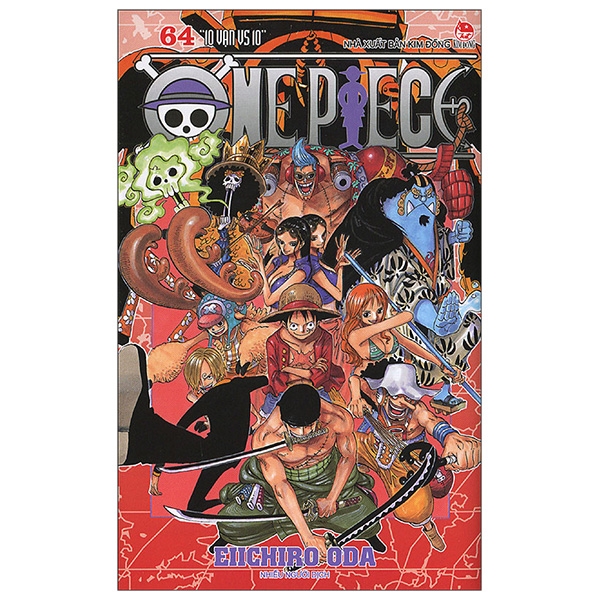 Fahasa - One Piece Tập 64: 10 Vạn Vs 10 (Tái Bản 2019)