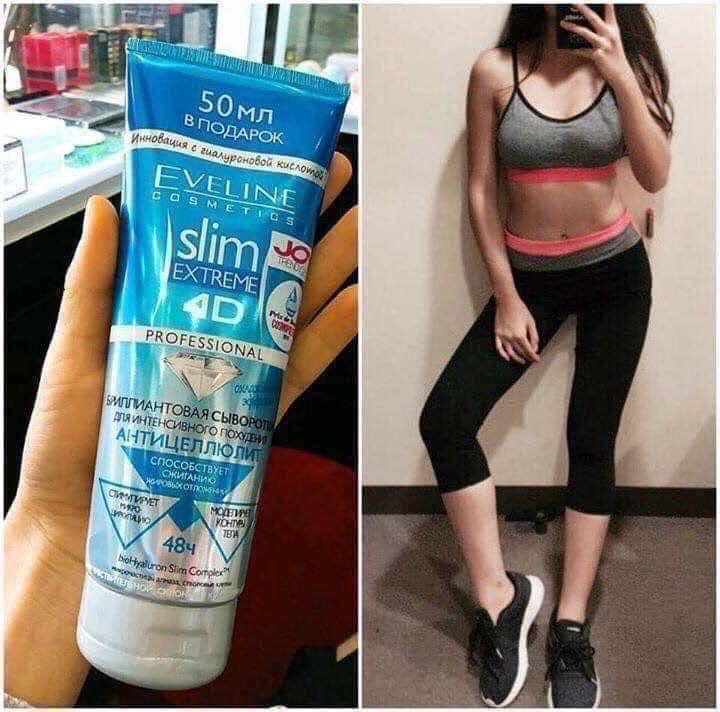 Kem Tan Mỡ Eveline Slim Extreme 4D 250ml.