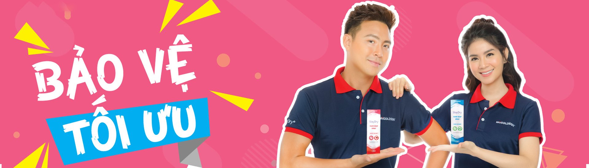 [ Combo 2 chai ] Xịt rửa tay sát khuẩn StayDry 70ml