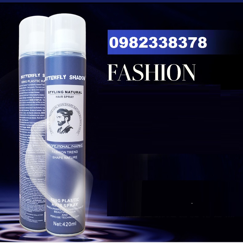 Keo Xịt Tóc Gôm Tóc  BAUDDERFLY SHADOW