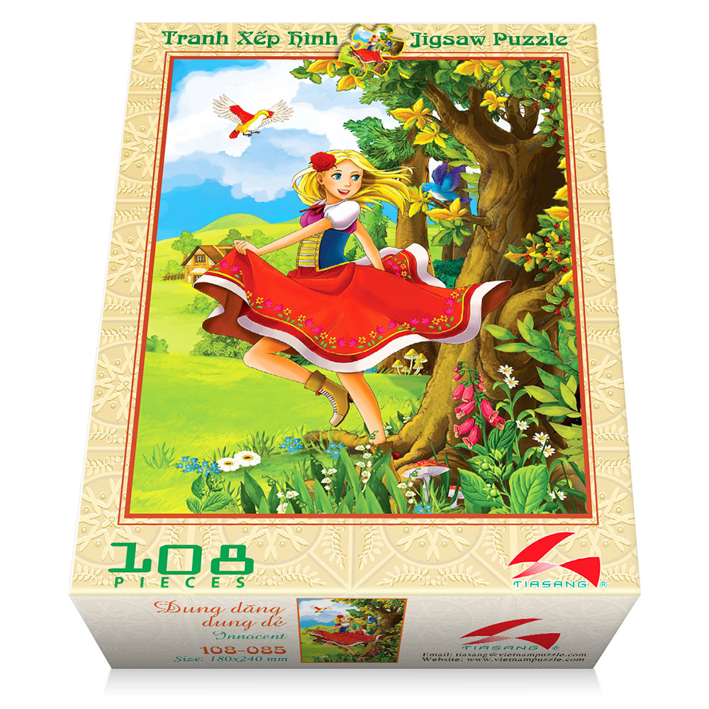 Tranh xếp hình 108 mảnh - DUNG DĂNG DUNG DẺ