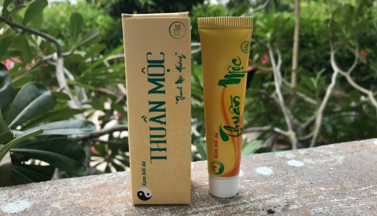 kem bôi da thuần mộc
