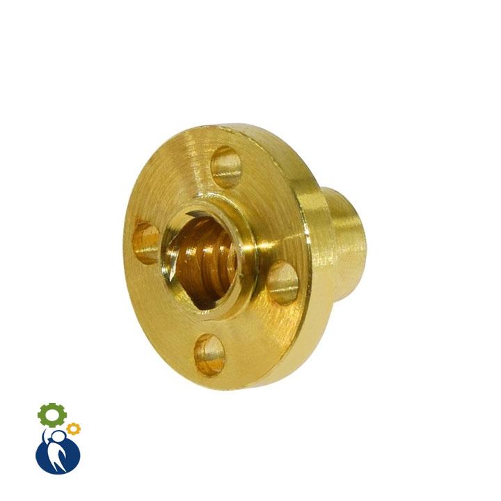 Đai ốc T8 Bước 8 dùng cho máy in 3D, máy cnc mini, cơ cấu trục Z, thay thế cho loại đai ốc vitme thường