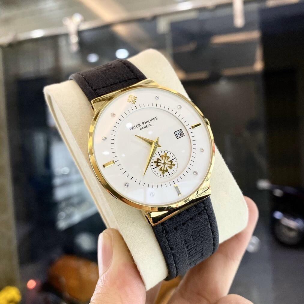 Đồng hồ nam Patek dây da sang trọng đẳng cấp