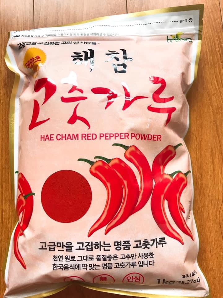 Ớt bột mịn Hàn Quốc Hanaro (1kg)