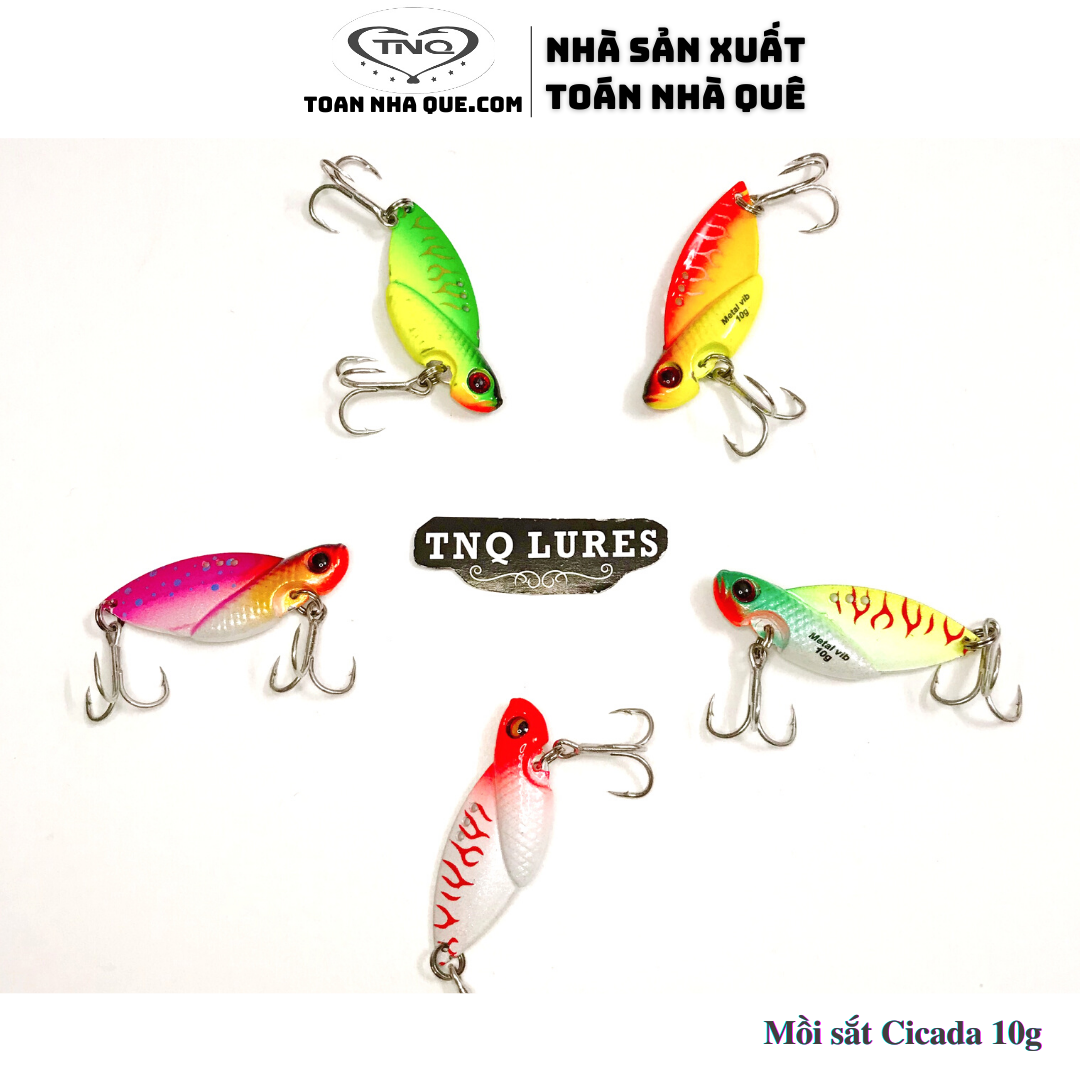 Mồi sắt cicada 10gam - tnq lures