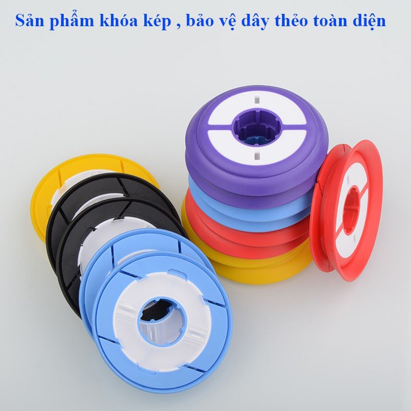 Trục cuốn cước, trục cuốn thẻo câu cá silicon cuốn thẻo đại lý đồ câu cá chuyên dụng câu đài , câu đơn
