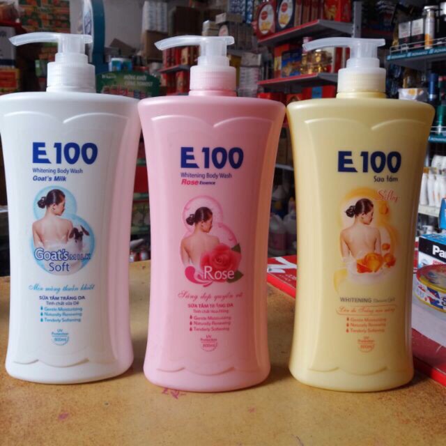 SỮA TẮM E100.............