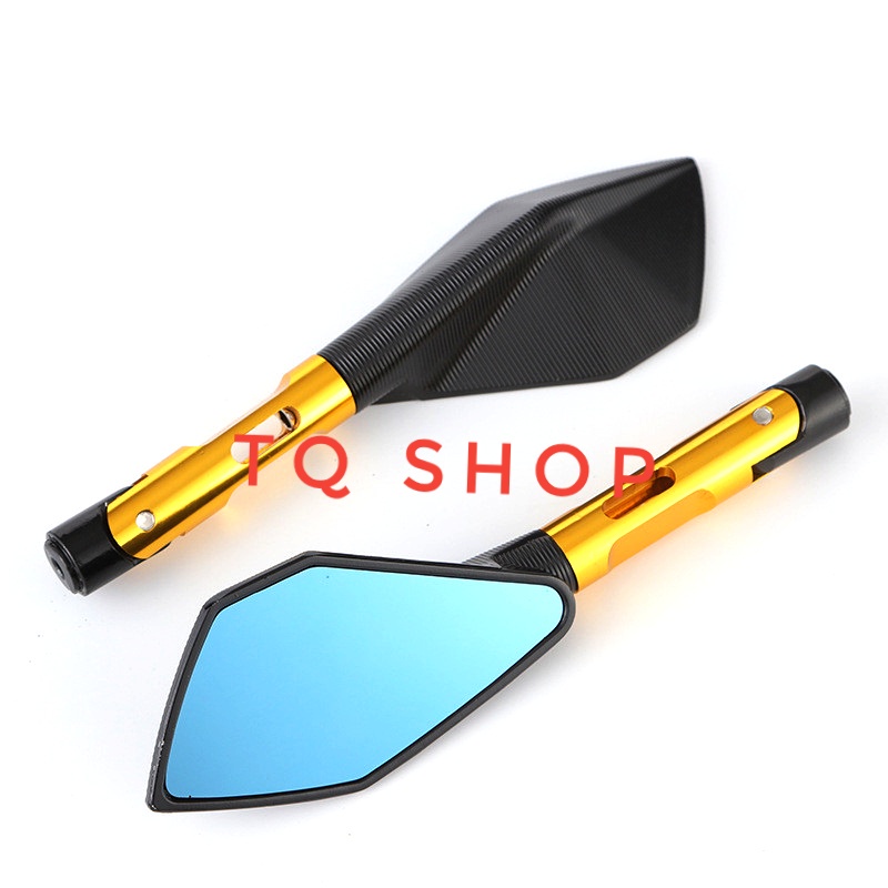 Gương 5 cạnh gập được lắp các dòng xe