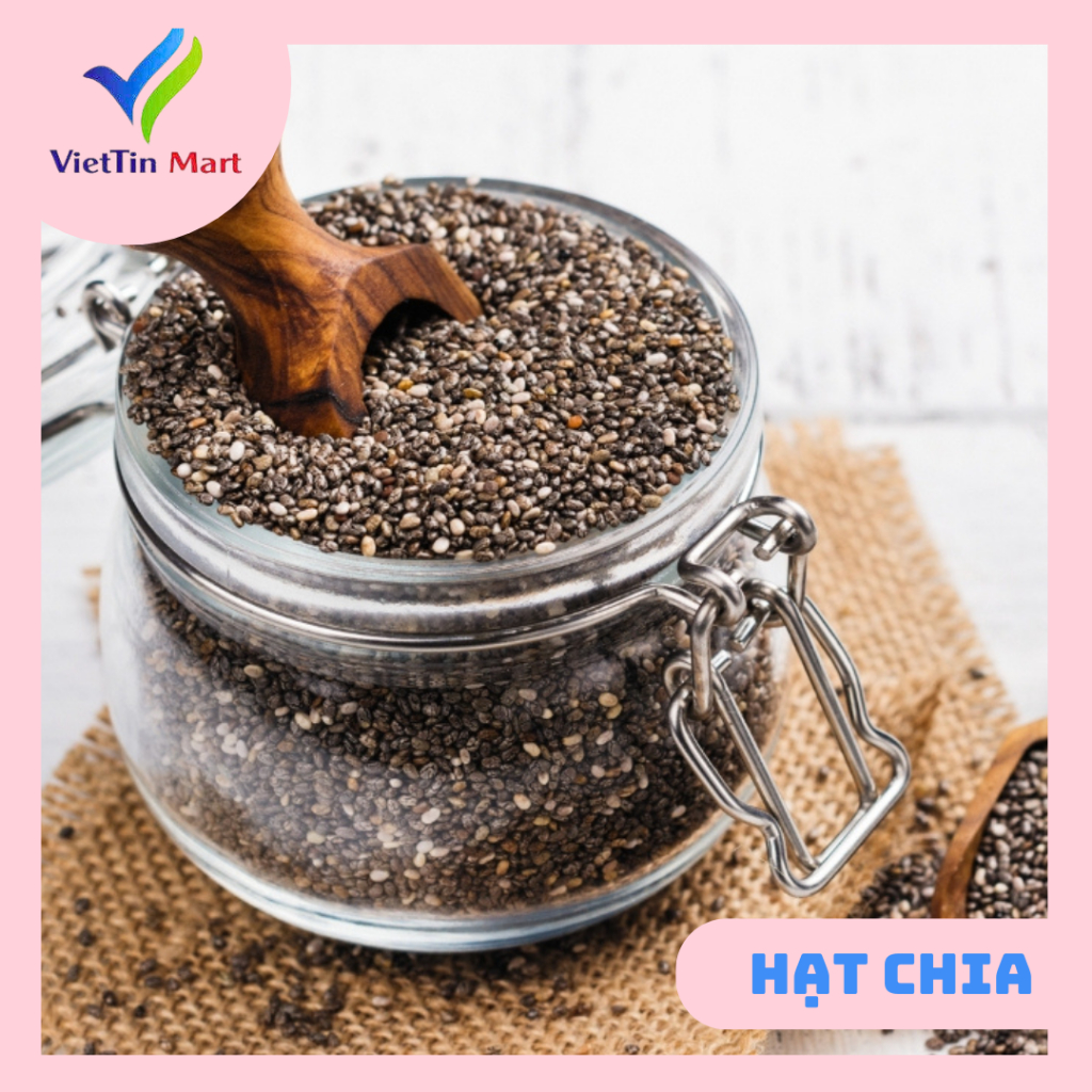 500G HẠT CHIA ĐEN ORGANIC NHẬP KHẨU ARGENTINA