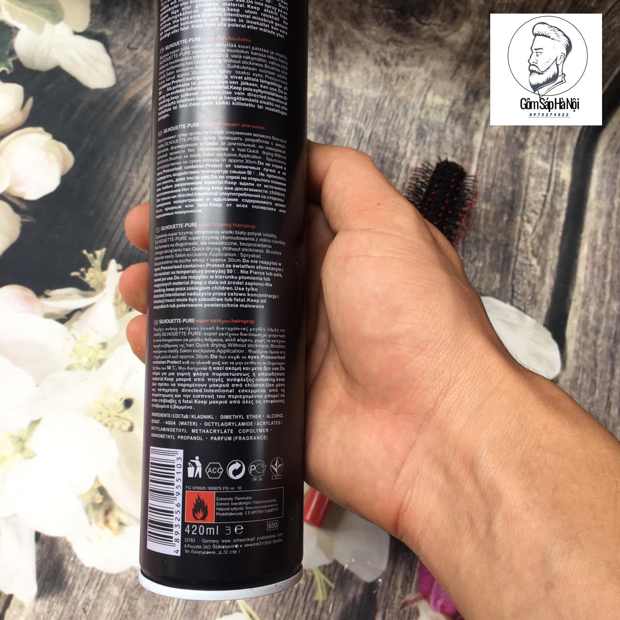 Gôm Xịt Tóc Silhouette 400ml