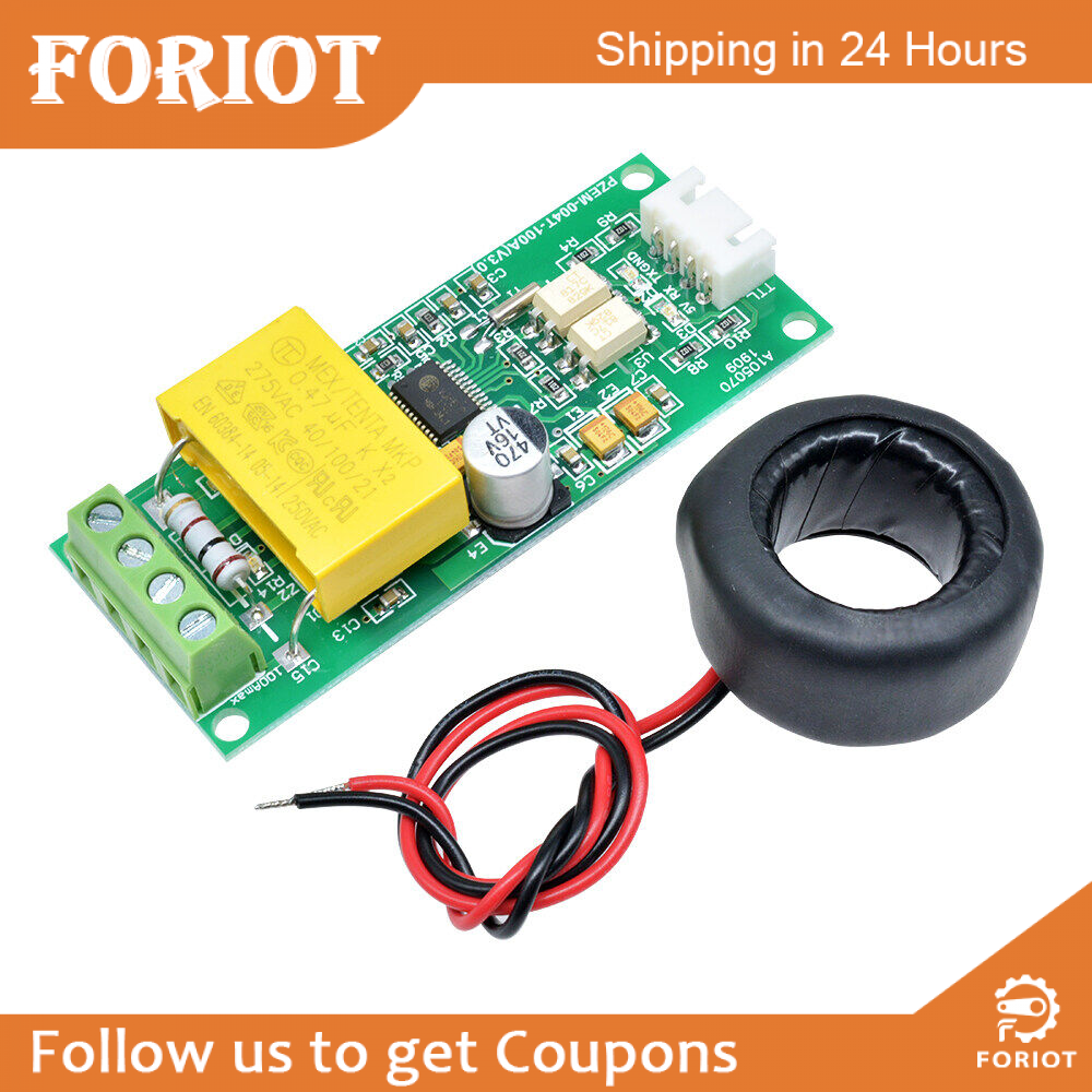 Foriot Original Multi-function Ac Digital Voltage Current Power Test Module 80-260v 0-100a Voltmeter Ammeter Tester Current Watt Meter Pzem-004