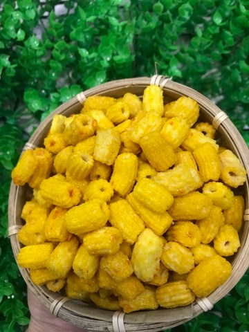 Nui vàng sấy mặn - ngon mê ly 100g