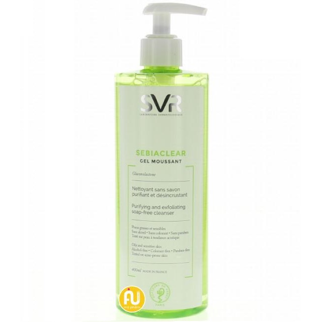 Sữa rửa mặt tri mụn svr pháp 400ml