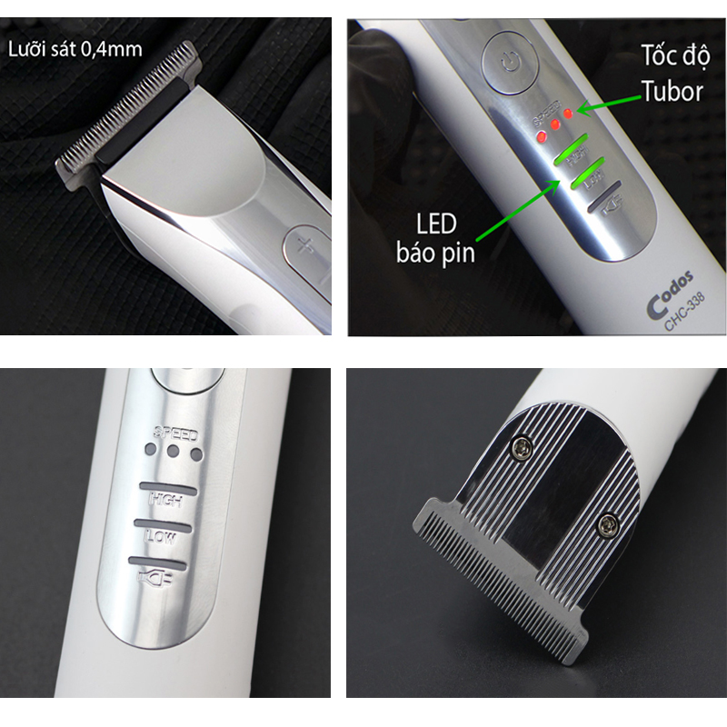 Tông đơ bấm viền Codos CHC-338
