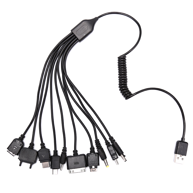 Kocoo Trò Chơi Đa Năng 10 Trong 1 Đa Năng Điện Thoại Di Động Sạc USB Bộ Sạc Cáp