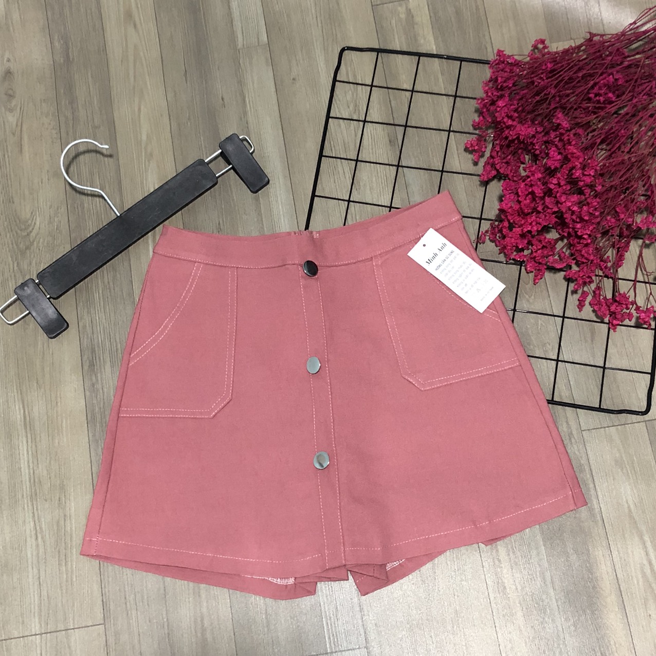 Quần Giả Váy kaki Thái Co Dãn HOT Trendy
