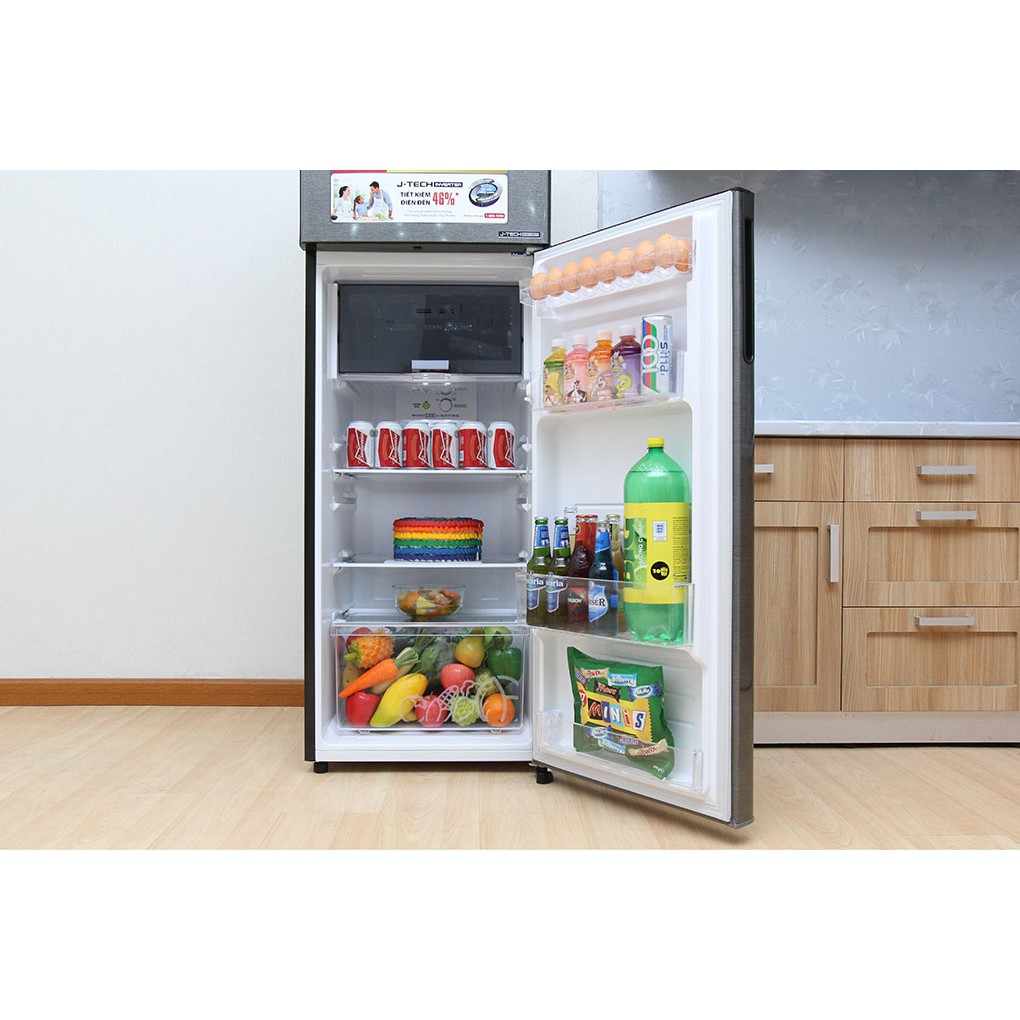 [Trả góp 0%]SJ-X281E-SL/ SJ-X281E-DS  Tủ lạnh Sharp Inverter 271 lít (Giá áp dụng giao tại HN, HCM& các tỉnh liên hệ shop)