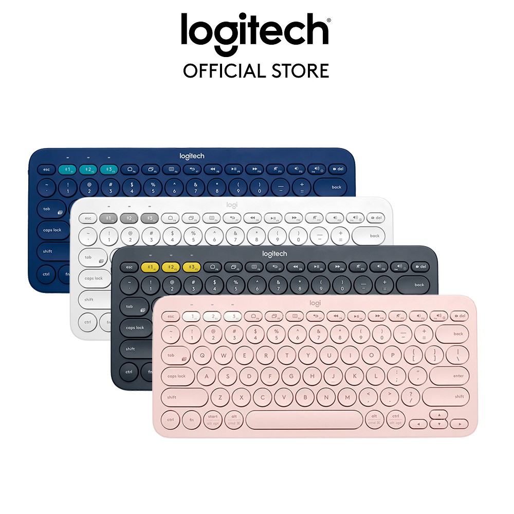 [HCM][Bán Lỗ] Bàn phím Bluetooth Logitech K380 Multi-Device - Kết nối Bluetooth - Với 4 màu ( Xanh - Xám - Trắng - Hồng )