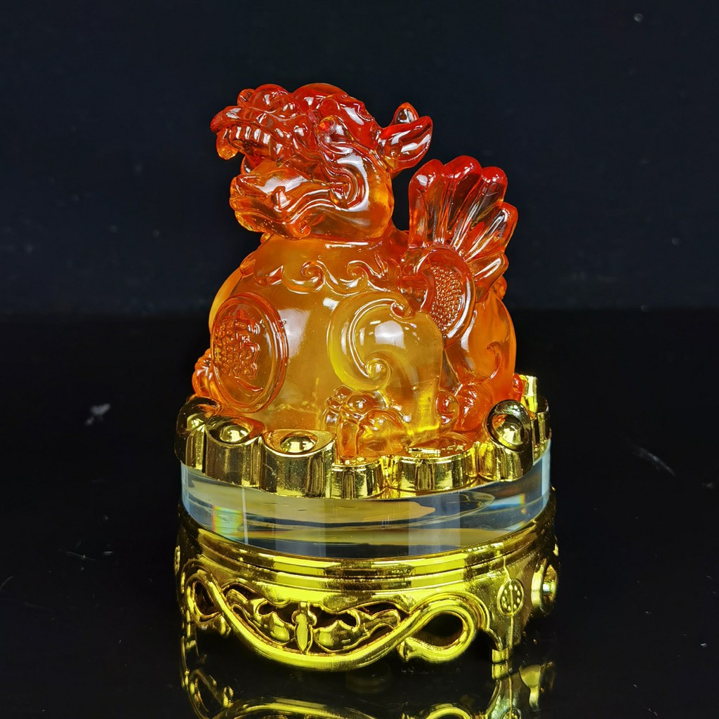 Cóc (Thiềm Thừ) / Tỳ hưu Ngọc Phong Thủy Đế Kiếng Xoay