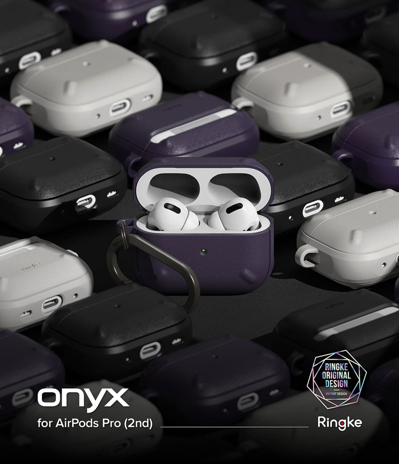 Vỏ ốp AirPods Pro 2 RINGKE Onyx