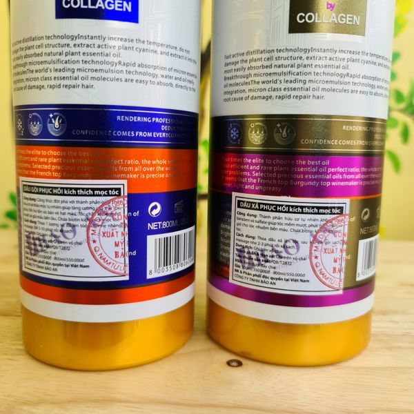 DẦU GỘI XẢ PHỤC HỒI KÍCH THICHS MỌC TÓC V76 800ML