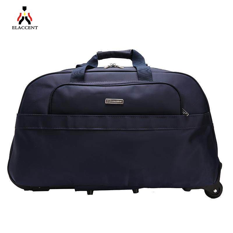 Johnn Suitcases Trolley Bag Travel Bag Female Handbag Travel Bag Men's Chassis Large Capacity Hand Tow Bag Luggage Bag Trolley Bag [READY STOCK - High Quality]