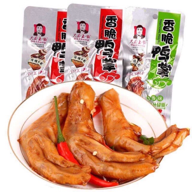 COMBO 3 VỊ CHÂN VỊT / CÁNH VỊT ĐỎ CAY / NUỚNG BBQ DACHENG