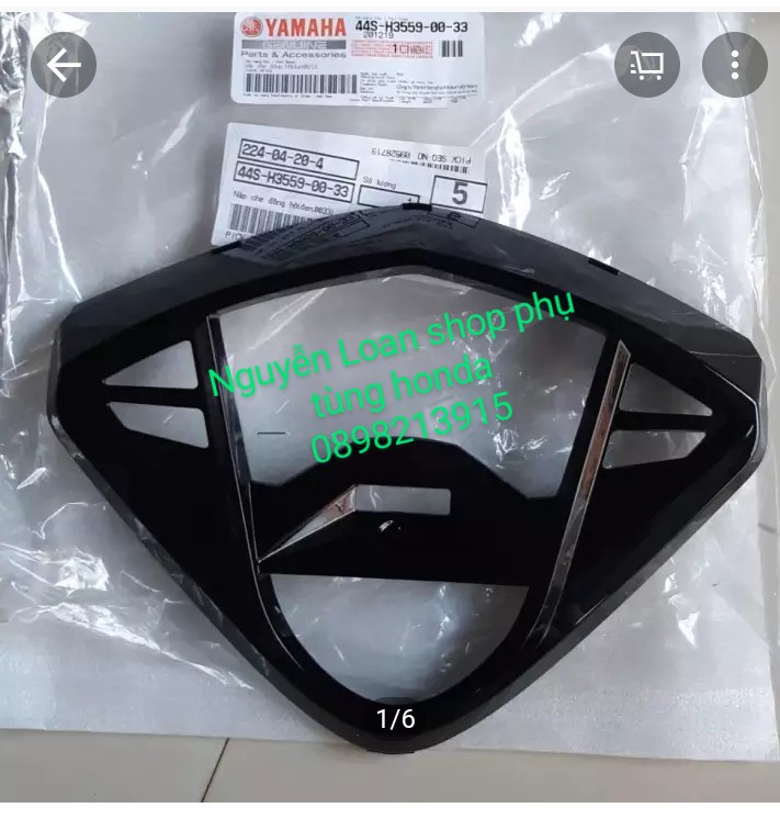 Ốp mặt kính đồng hồ Luvias chính hãng Yamaha