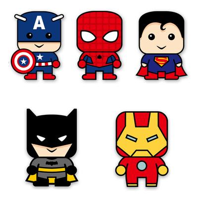 combo stickers và 100 bao lì xì hoạt hình chibi dễ thương (hơn 10 mẫu)