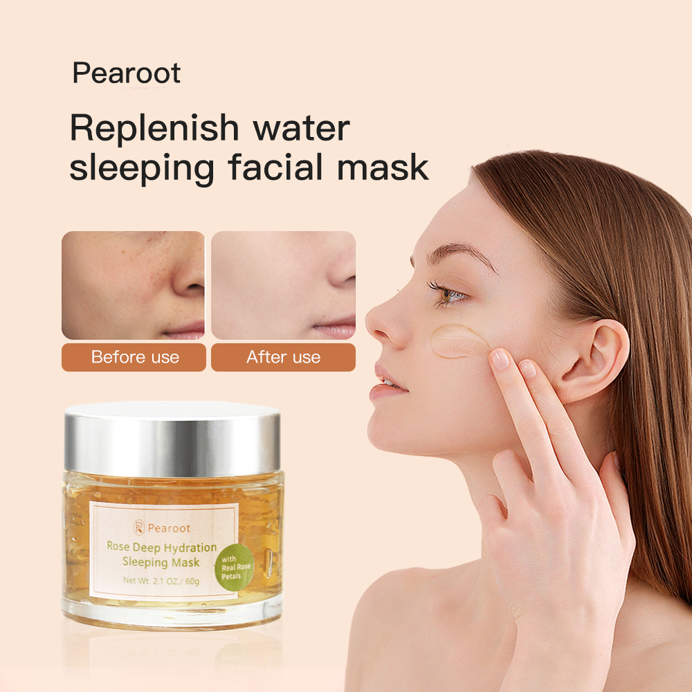 Pearoot Rose Deep Hydration Sleeping Mask 50g Moisturizing
