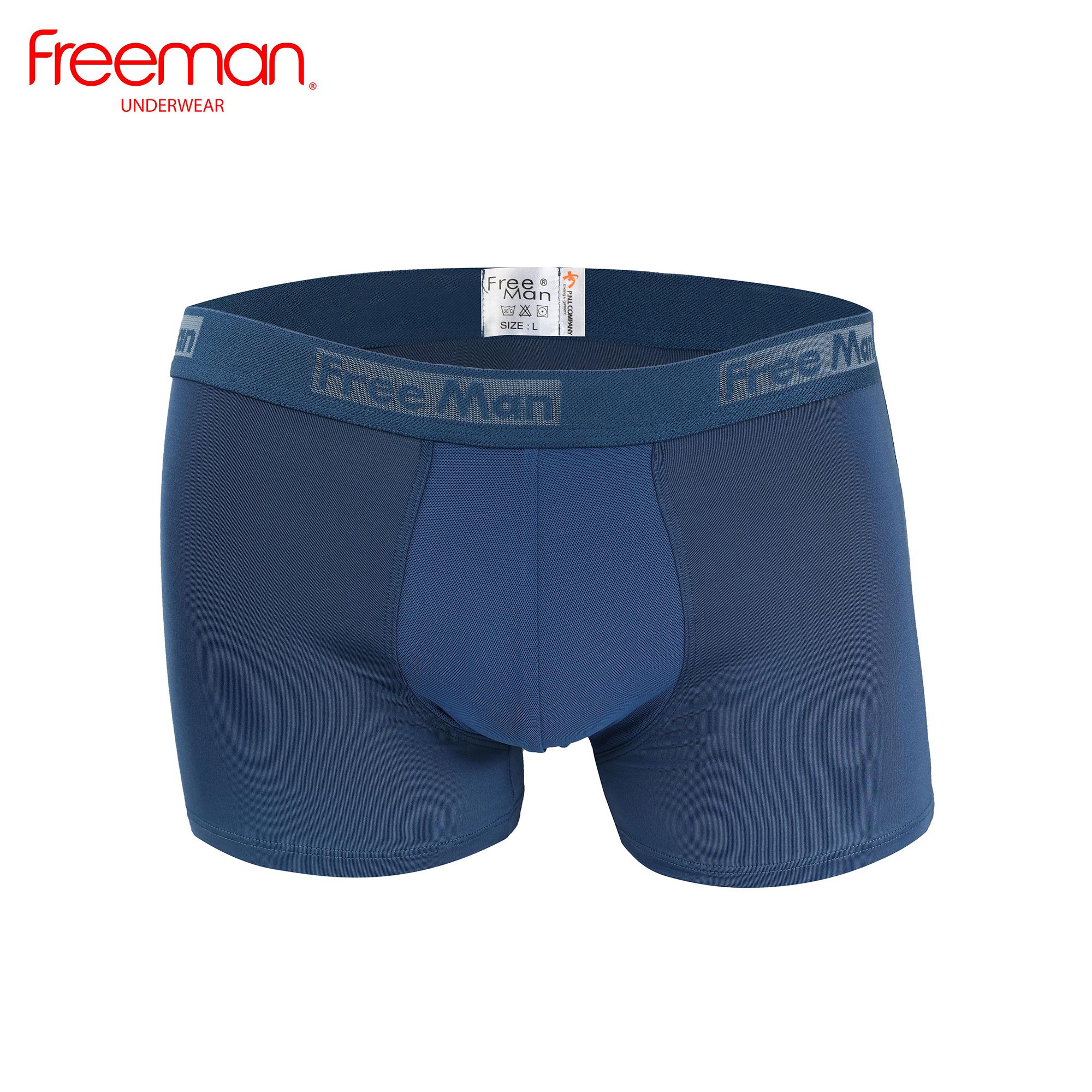 Combo 3 Quần boxer nam FREEMAN - Chất liệu thun lạnh 6510