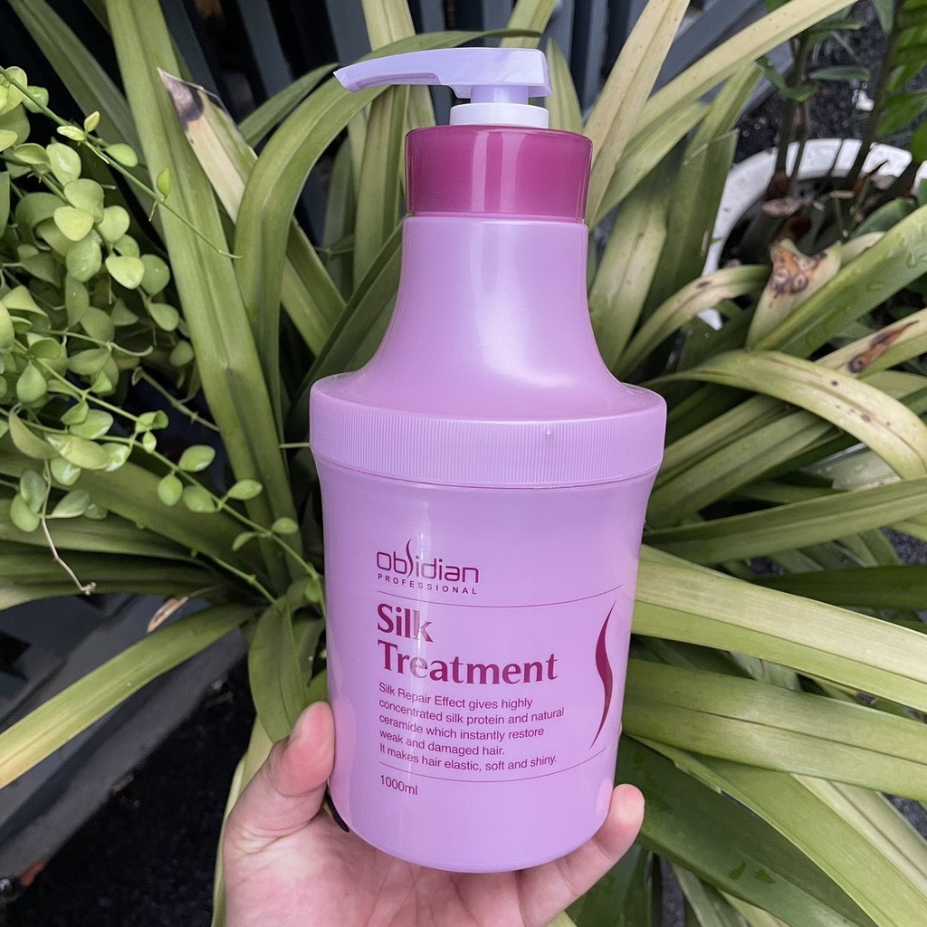 Hấp dầu dưỡng tóc siêu mềm mượt Obsidian Silk Treatment