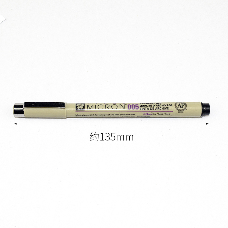 Bút Line Đi Nét Sakura Pigma Micro màu đen nhiều size
